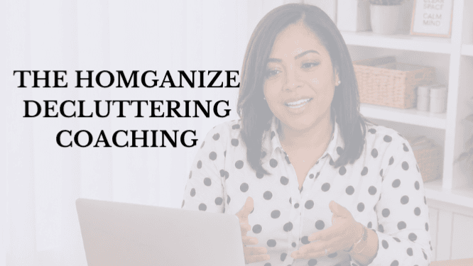 The Homganize Decluttering Coaching