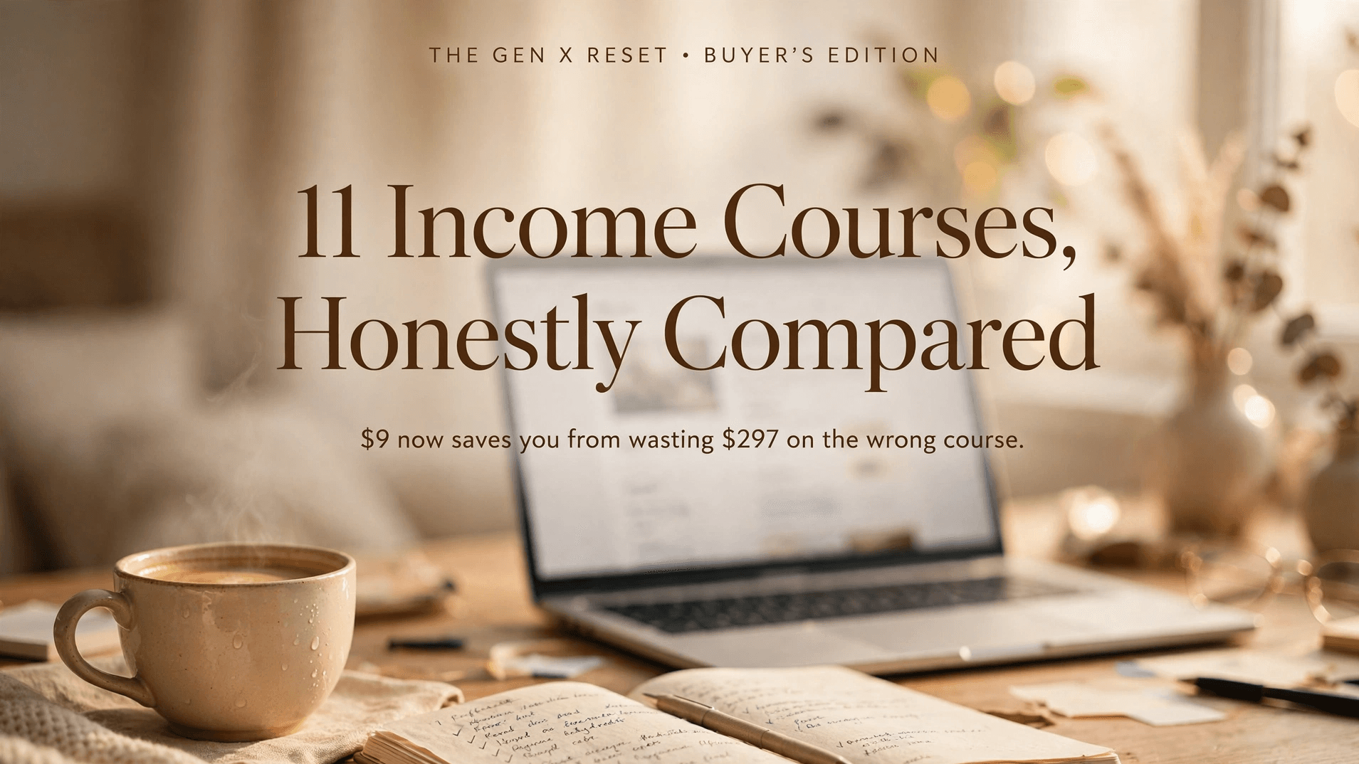 Which Income Course Is Right for You? — The Honest