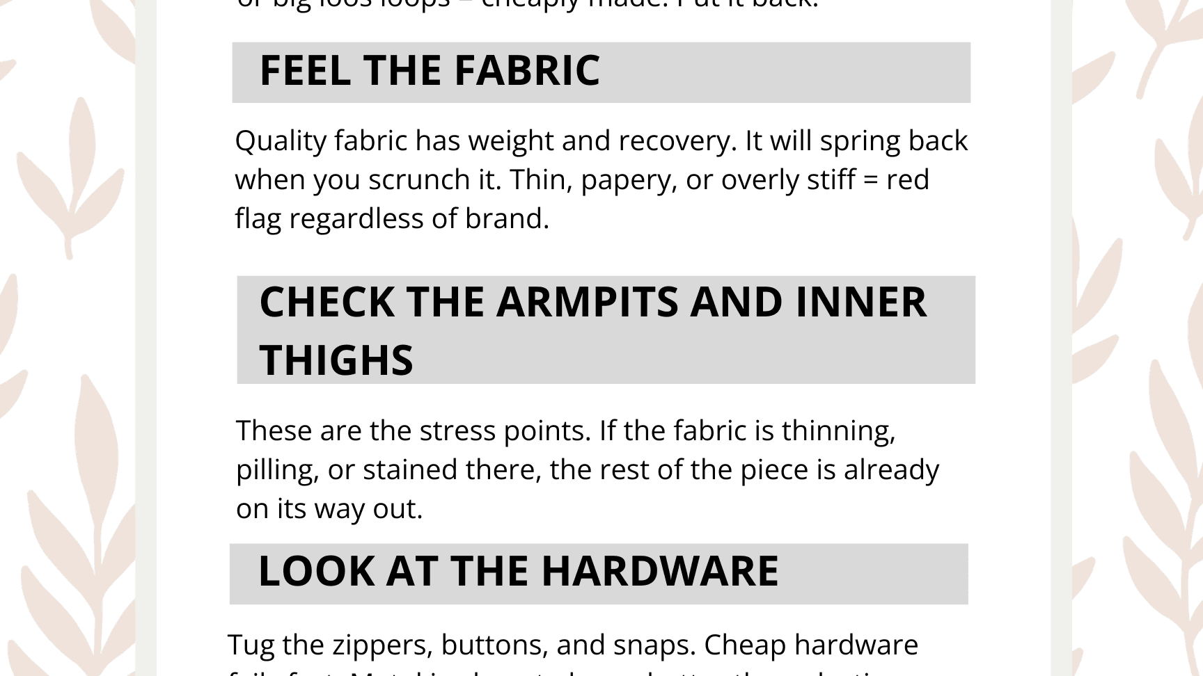 Free 5-Point Quality Check
