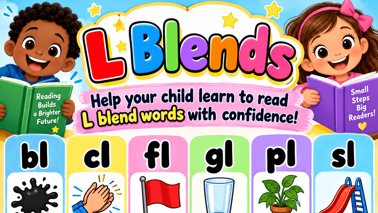 Learn to Read L-Blends with Fun!