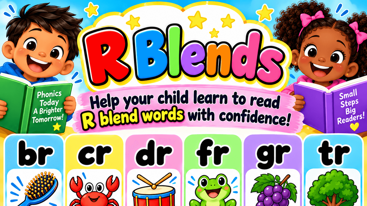 Learn to Read R-Blends with Fun!
