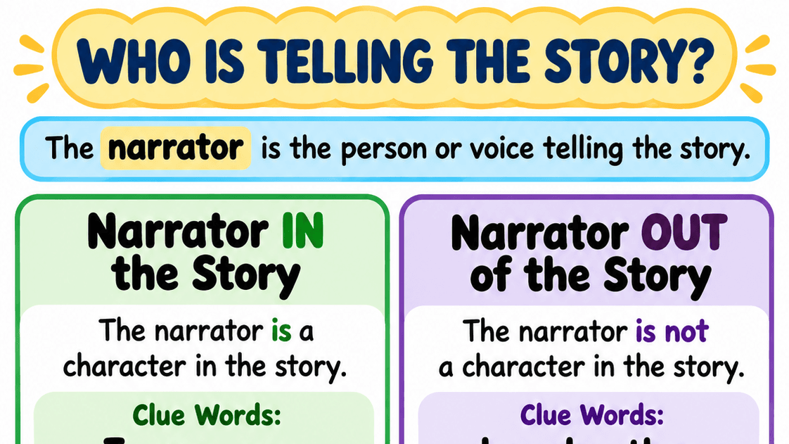 Who is telling the Story ?