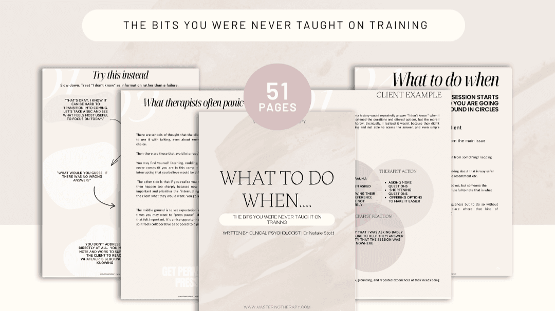 The What To Do When Guide