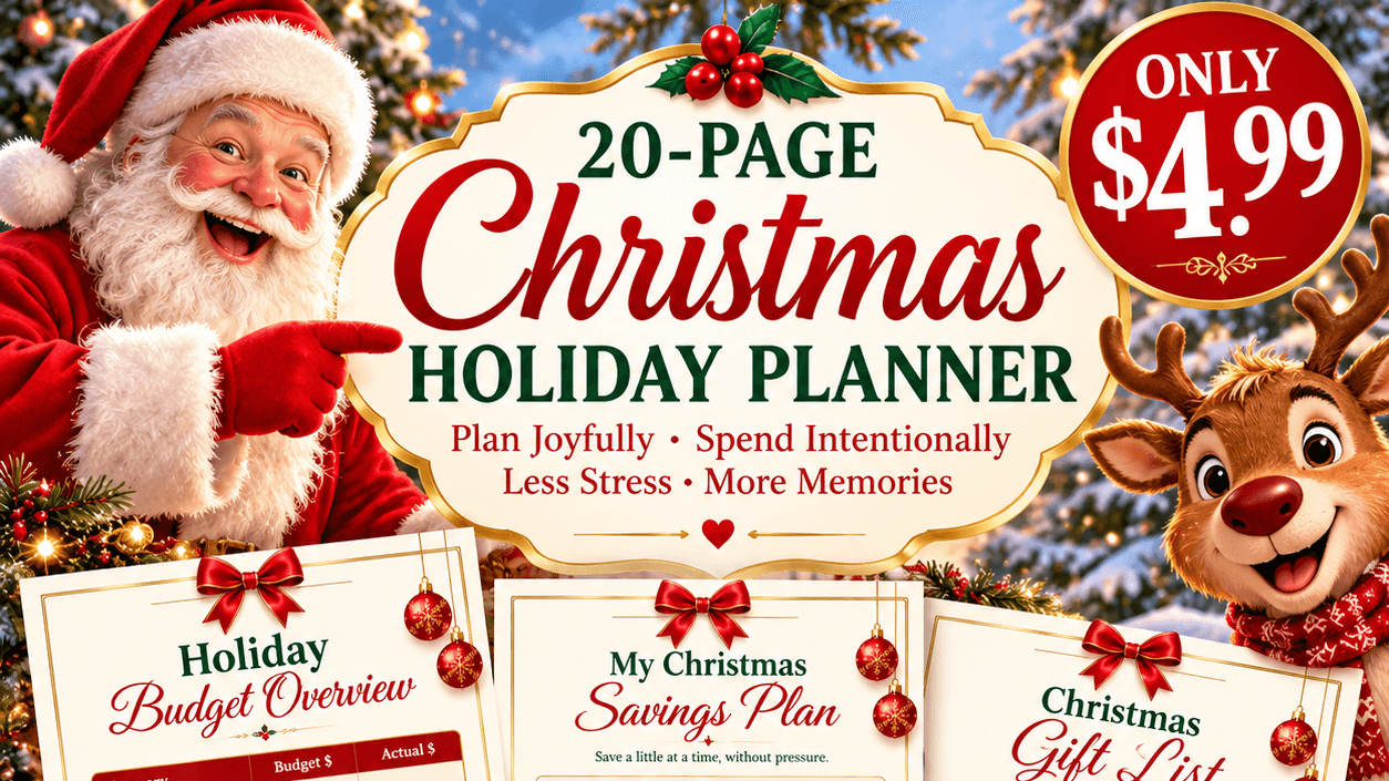 Christmas Without the Financial Stress | 20-Page 