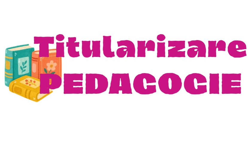 PEDAGOGIE Titularizare Creșă 