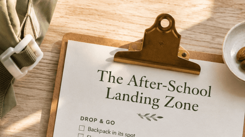 The After-School Landing Zone Checklist