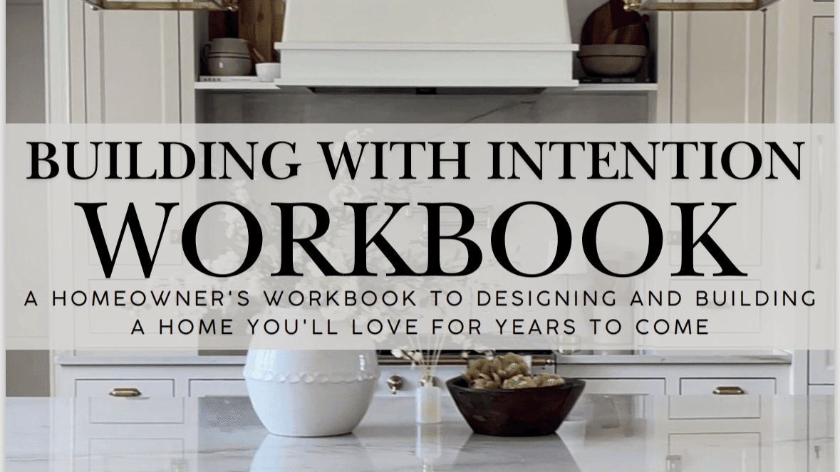 Building with Intention Workbook