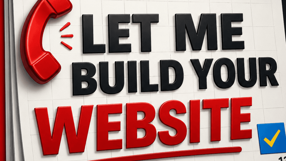 LET ME BUILD YOUR WEBSITE!
