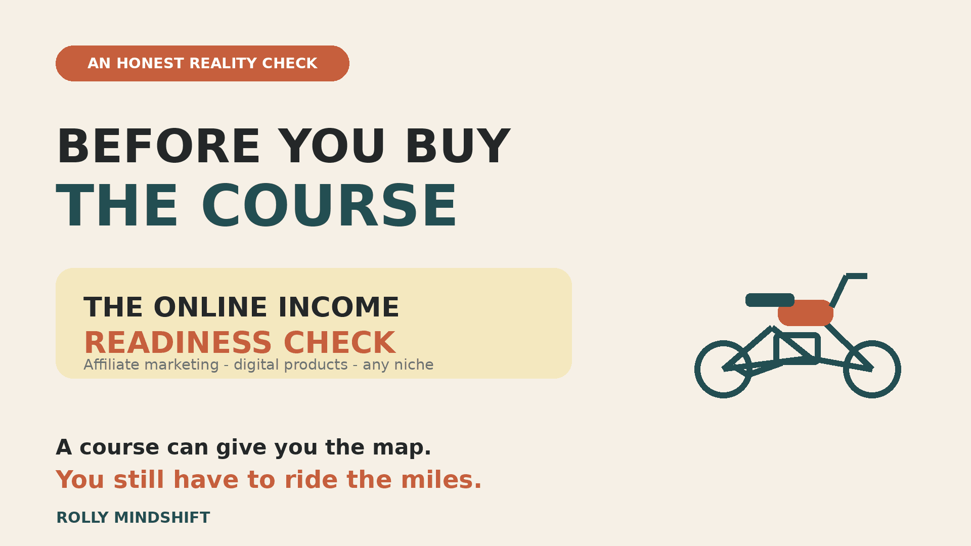 Before You Buy the Course