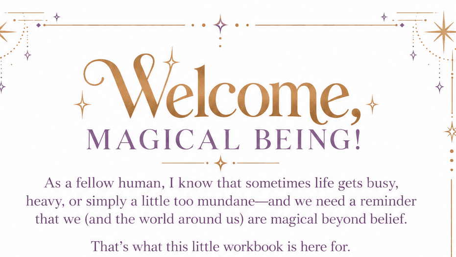 Digital “Pinch of Magic” Workbook