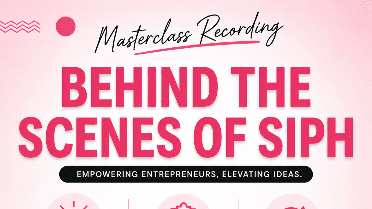 Access My Free Behind The Scenes of SiPH Webinar!