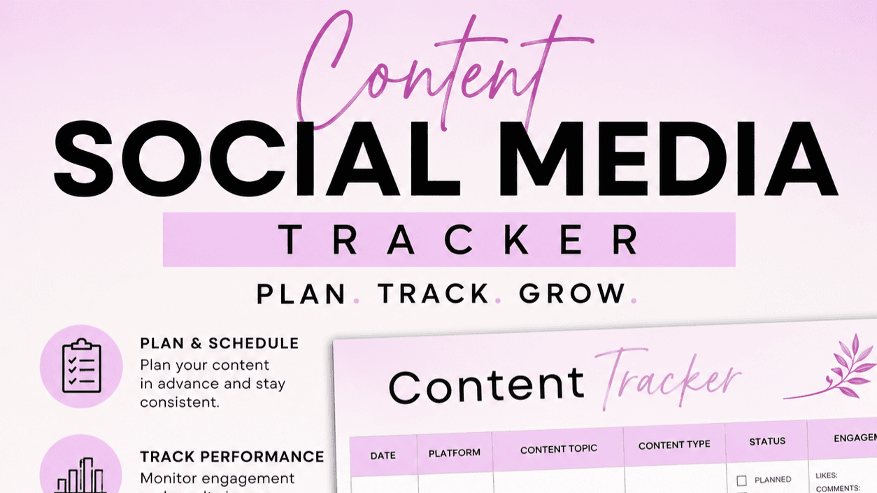 Get My Content Tracker Template!