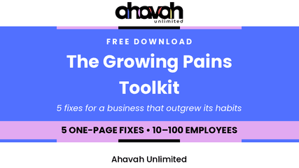 The Growing Pains Toolkit (Free)