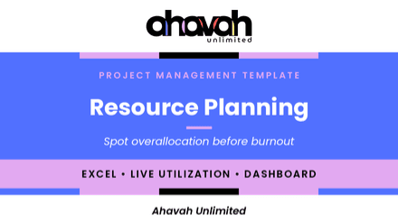 Resource Planning Template (Excel)