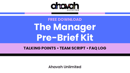 The Manager Pre-Brief Kit (Free)