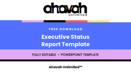 The Executive Status Report Template (Free)