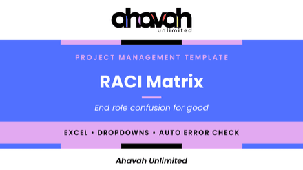 RACI Matrix Template (Excel)