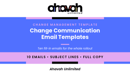 Change Communication Email Templates (Word)