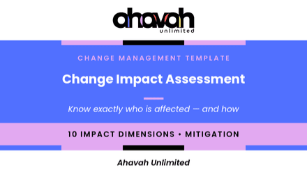 Change Impact Assessment Template (Word)