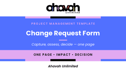 Change Request Form (Word)