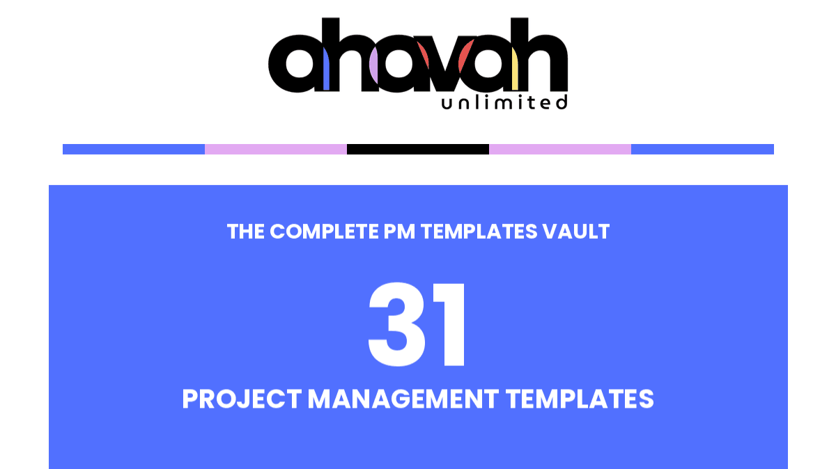 The Complete PM Templates Vault