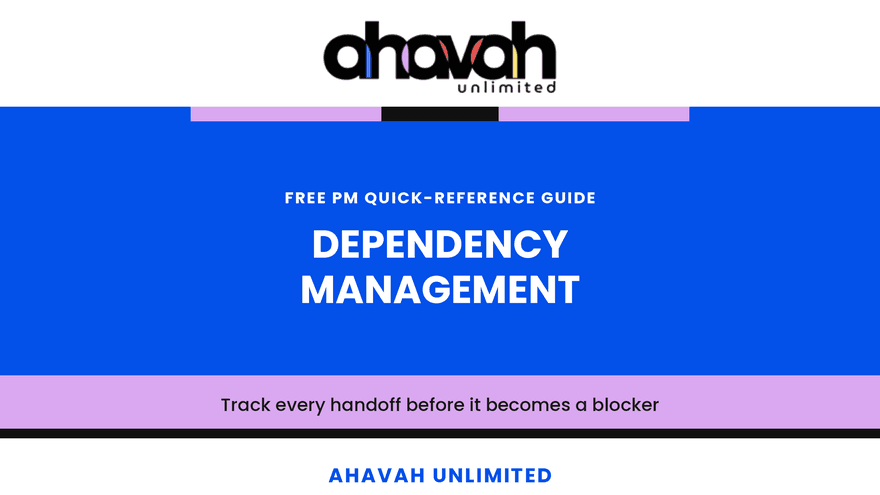 Dependency Management  - QRG (Free)