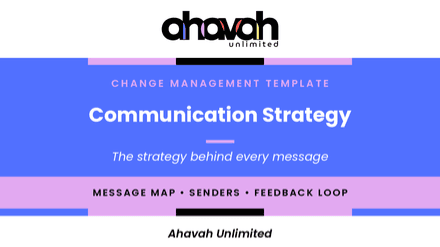 Communication Strategy Template (Word)