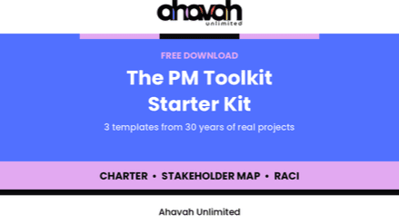 The PM Toolkit Starter Kit (Free)