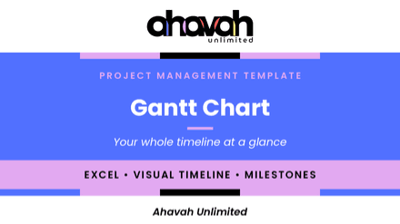 Gantt Chart Template (Excel)
