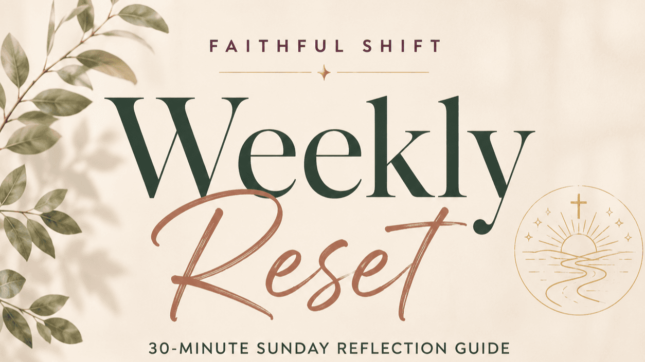 Weekly Reset Workbook