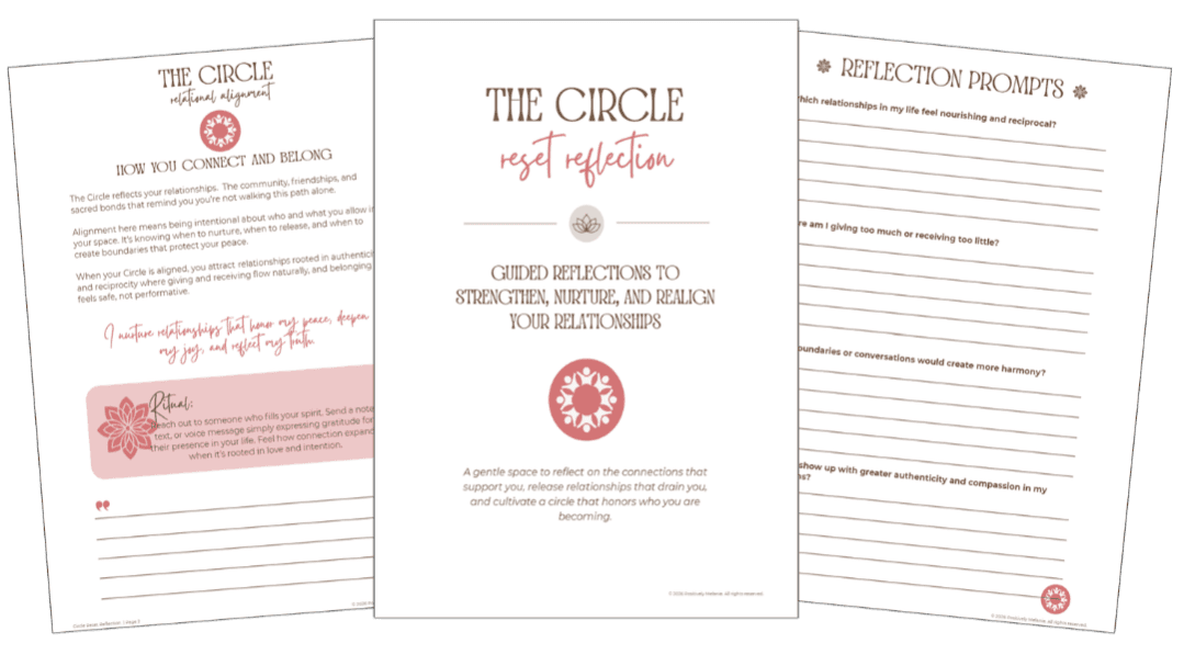 Circle Reset Reflection