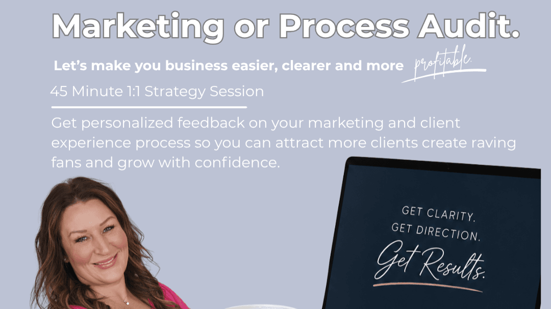 Book Your Marketing or Processes Audit