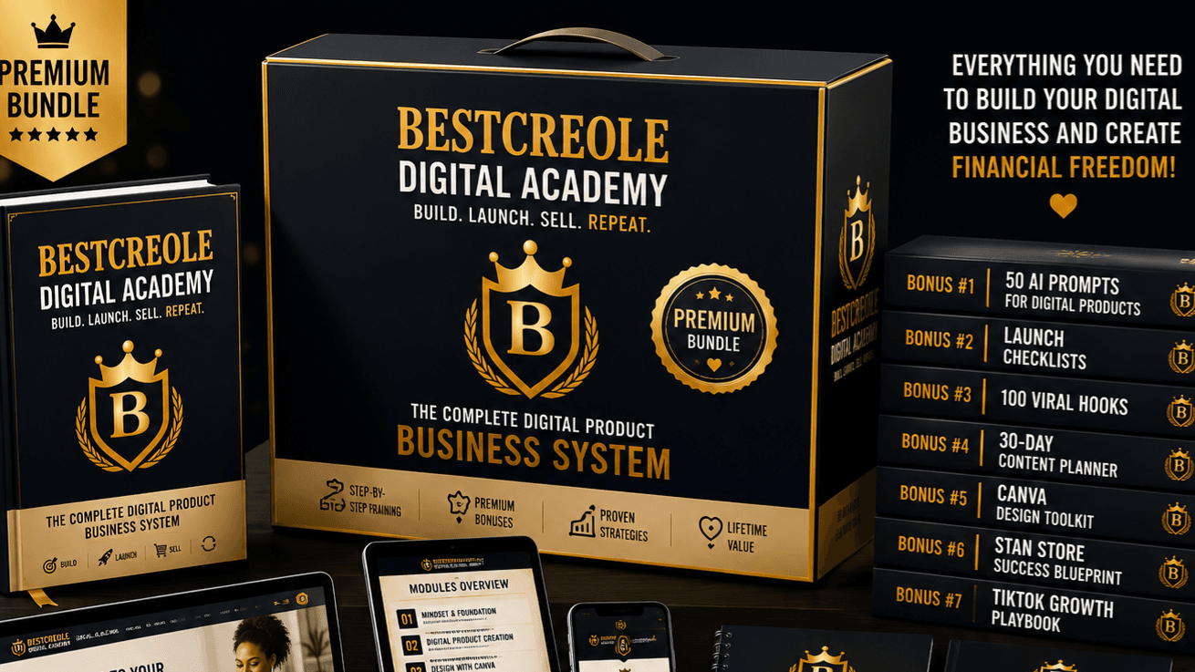 Le Guide Officiel de la BestCreole Digital Academy