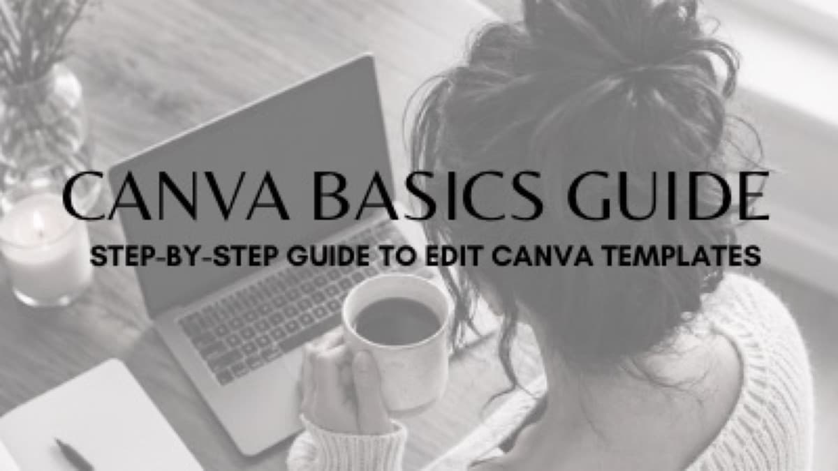 Canva Basics Guide