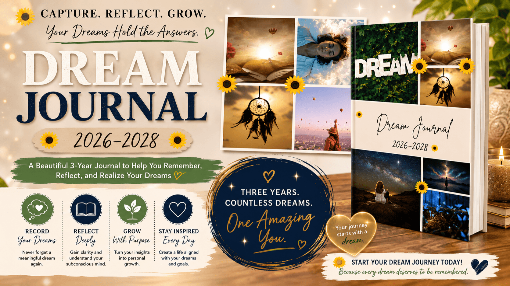 Dare To Dream | Journal | Dream Journal 