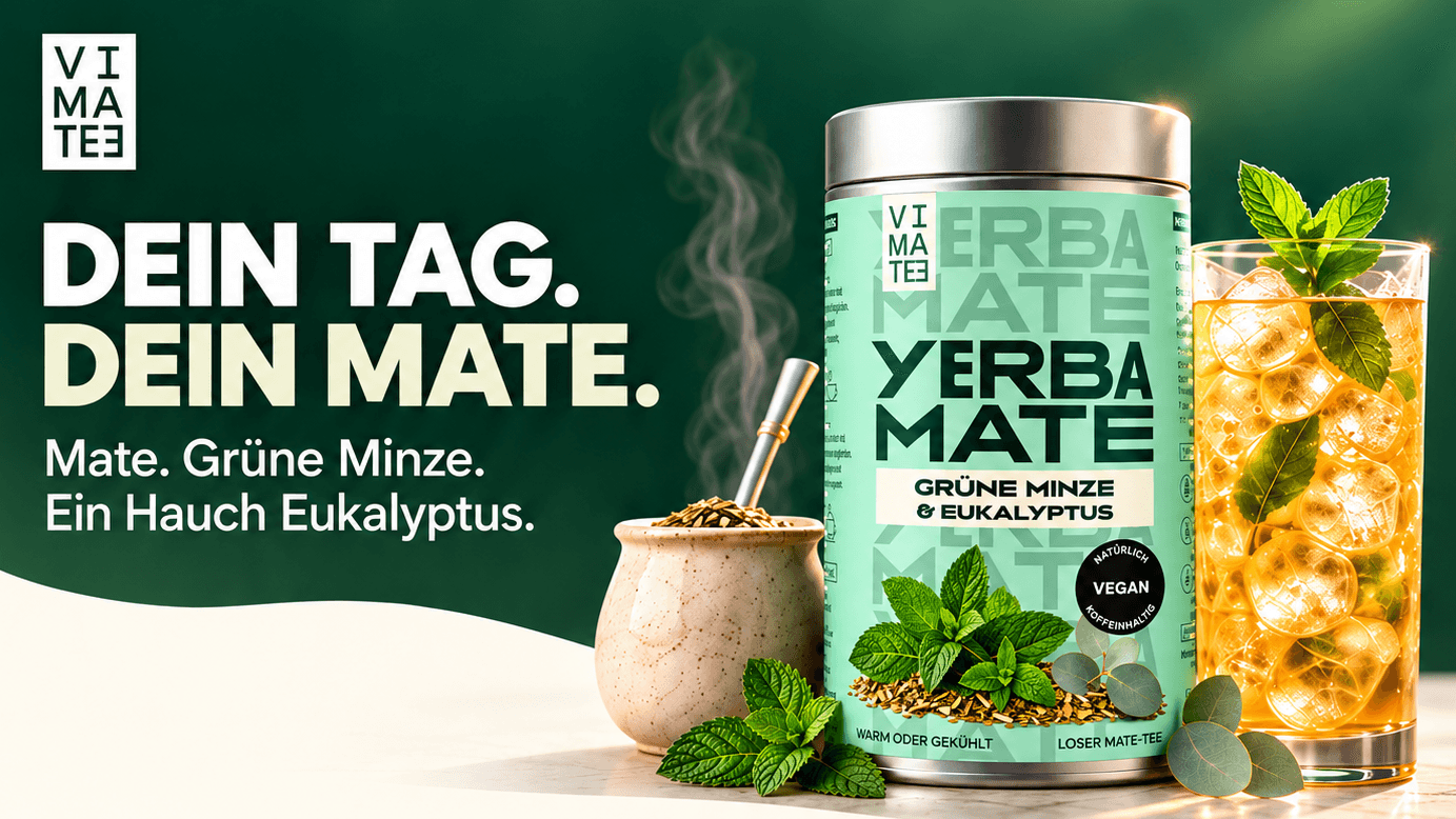VIMATEE Mate-Tee Grüne Minze & Eukalytpus - 250 g