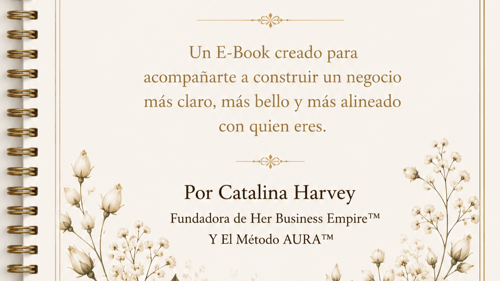 Tu Negocio con Elegancia y Poder- eBook
