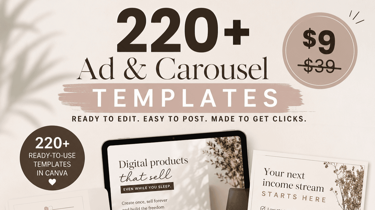 ADS and Carousel Templates