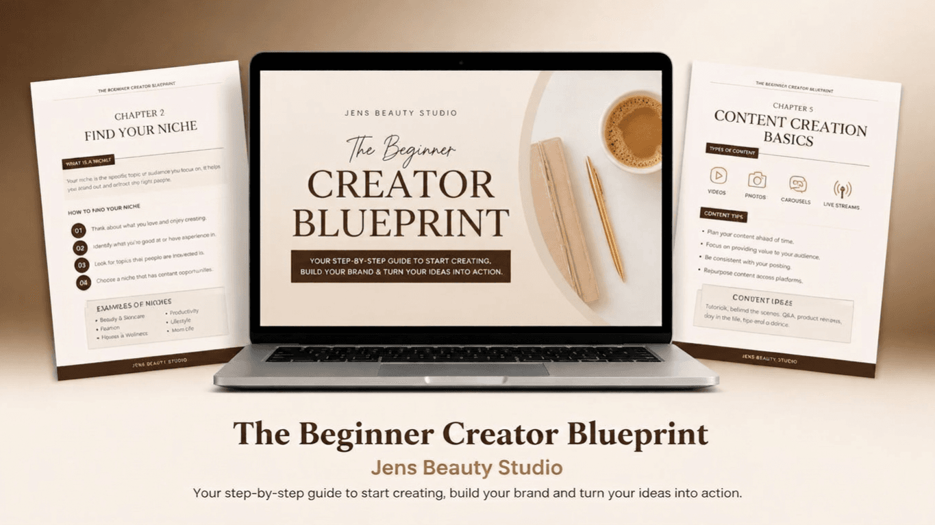 The Beginner Creator Blueprint