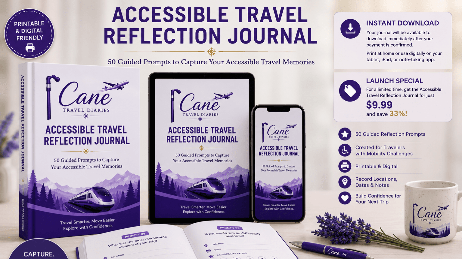 Accessible Travel Reflection Journal