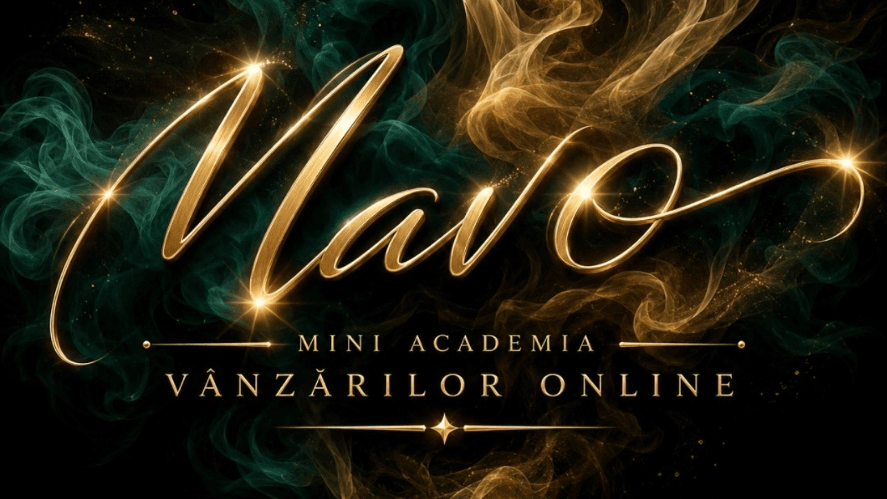 MAVO - Mini Academia Vânzărilor Online 