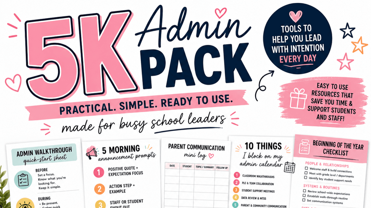 ✨ The Admin Quick-Start Pack