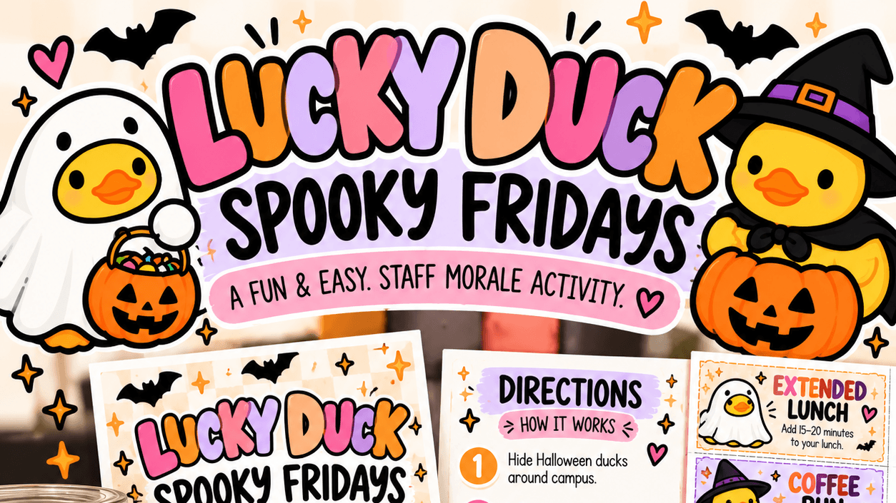 Get My Lucky Duck Spooky Friday Duck Activity!