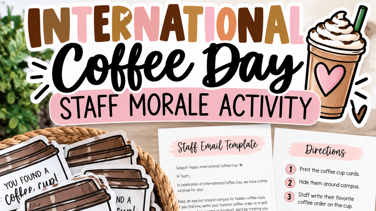 ☕ International Coffee Day Staff Morale Activity