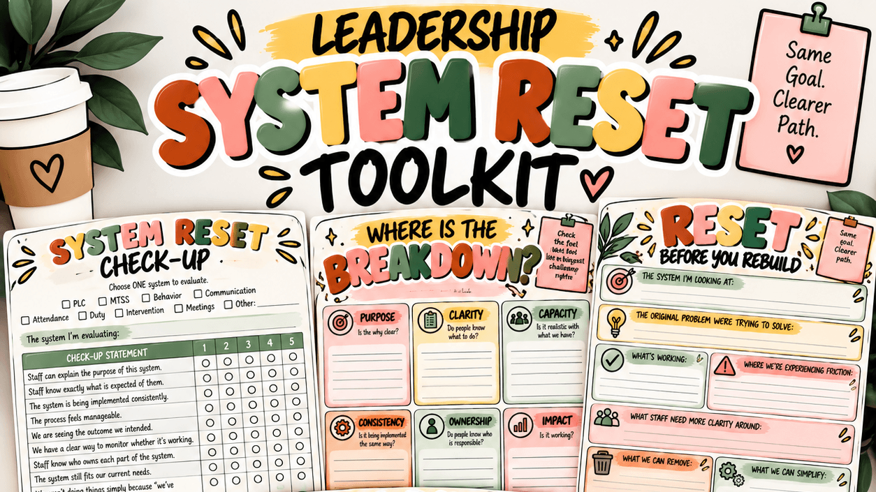 🍂 The Leadership System Reset