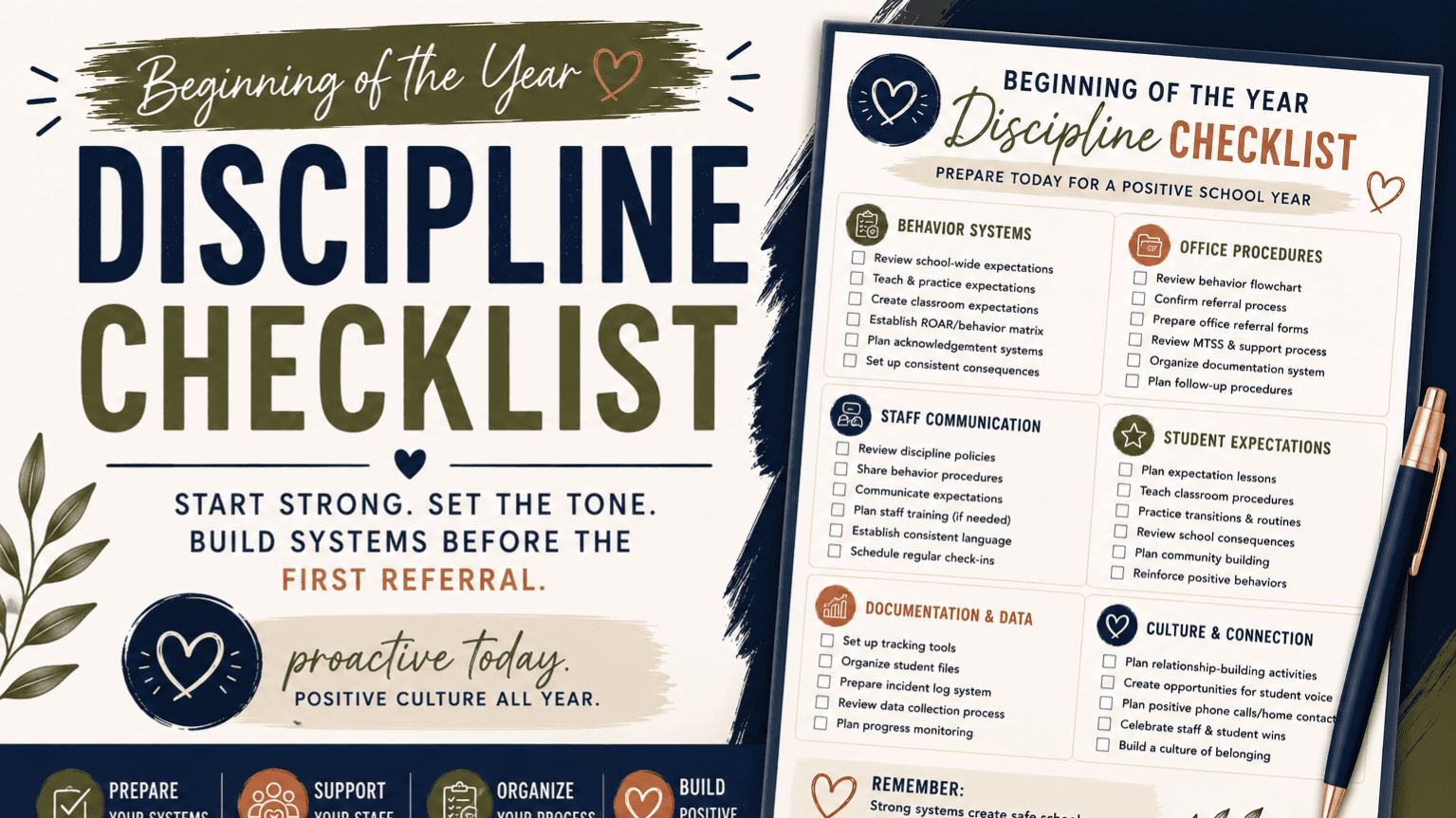 Get My Beginning of the Year Discipline Check Now!