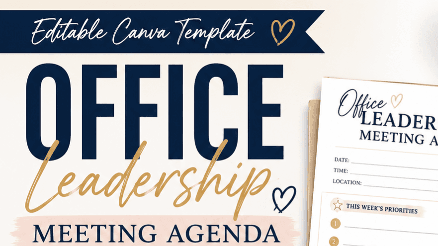 Get My Office Meeting Agenda Now!