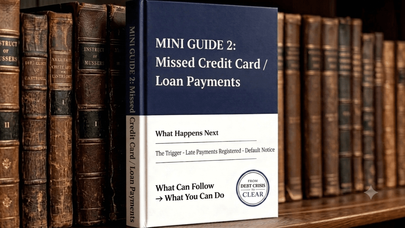 MINI GUIDE 2 MISSED CREDIT CARD / LOAN PAYMENTS