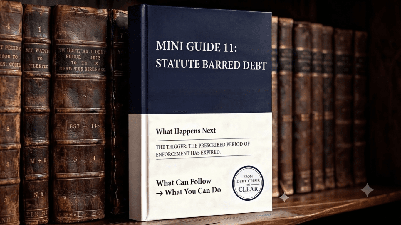 MINI GUIDE 11 STATUTE BARRED DEBT