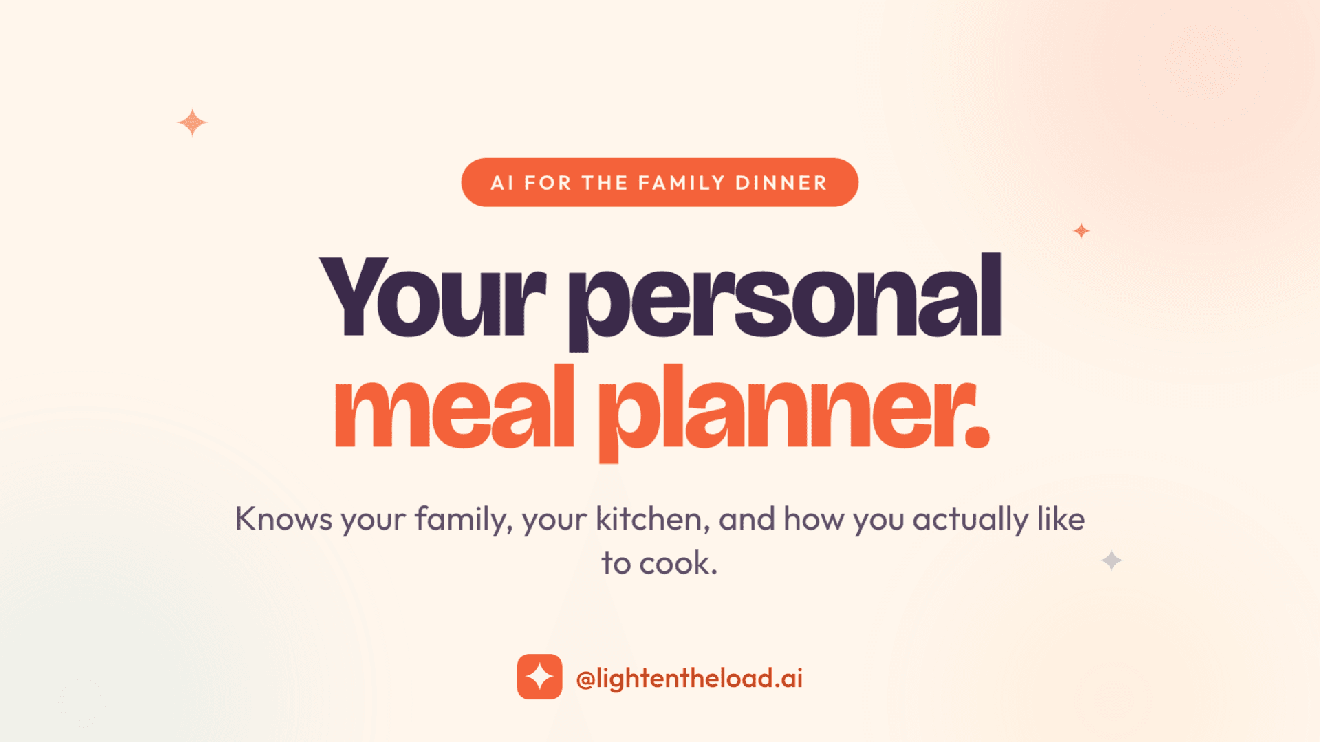 Your Personal AI Meal Planner